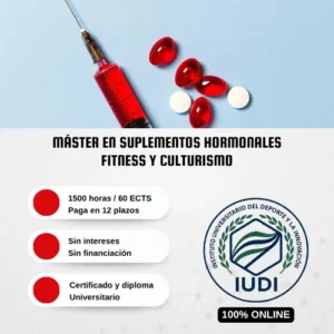 Master Suplementación Hormonal, Fitness y Culturismo