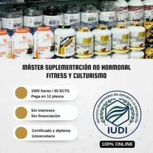 Máster Suplementación No Hormonal: Fitness Y Culturismo