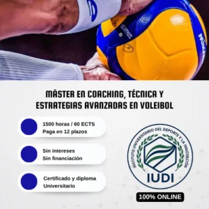 Máster En Coaching, Técnica Y Estrategias Avanzadas En Voleibol