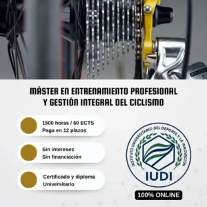 Máster Entrenamiento Profesional Ciclismo