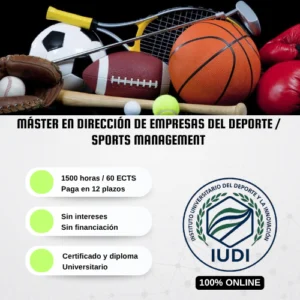 Máster En Dirección De Empresas Del Deporte / Sport Management