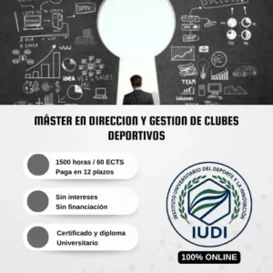 Máster en Dirección y Gestión de Clubes Deportivos
