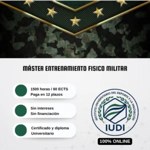 Máster en Entrenamiento Físico Militar