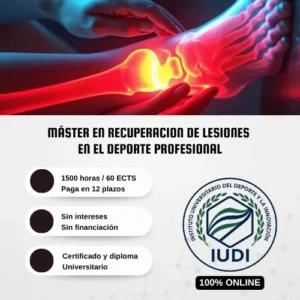 Máster en Recuperación de Lesiones en el Deporte Profesional