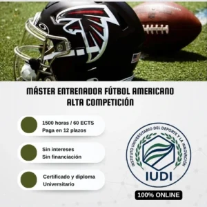 Máster Entrenador Fútbol Americano Alta Competición