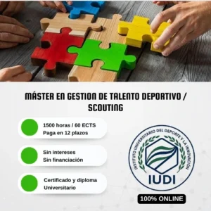 Máster en Gestión de Talento Deportivo y Scouting