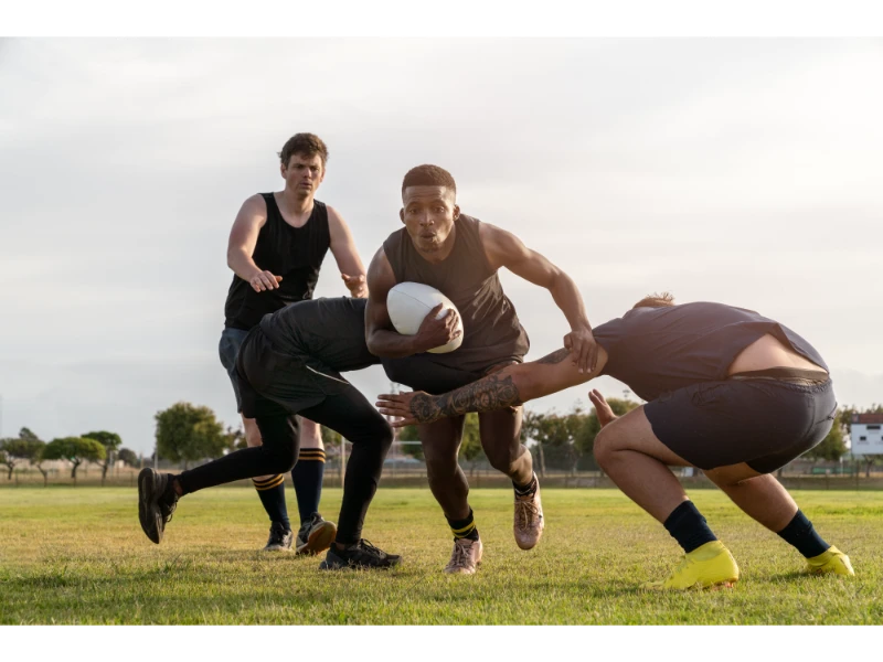 Jugadores de rugby en españa placaje