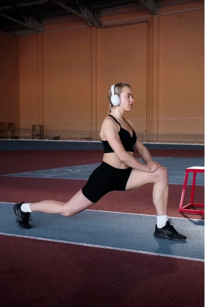 Atletismo entrenamiento inspirado en Usain Bolt Zancada