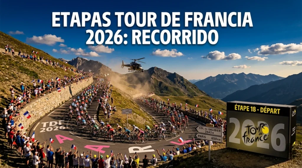 Etapas tour de francia 2026