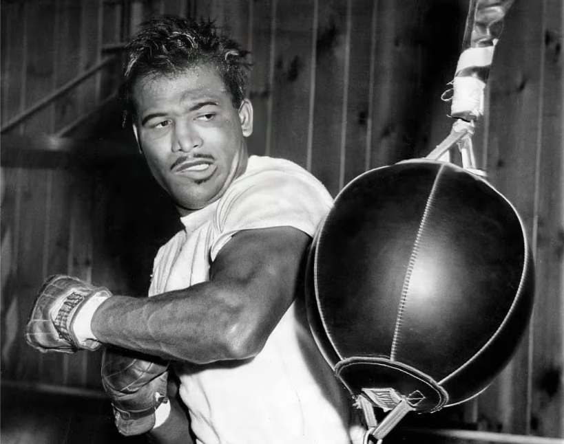 Sugar-Ray-Robinson-Entrenando