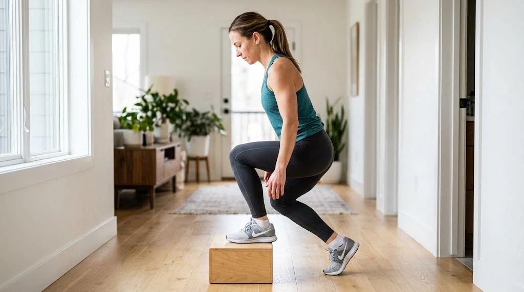 imagen-de-step-up-excéntrico-en-casa